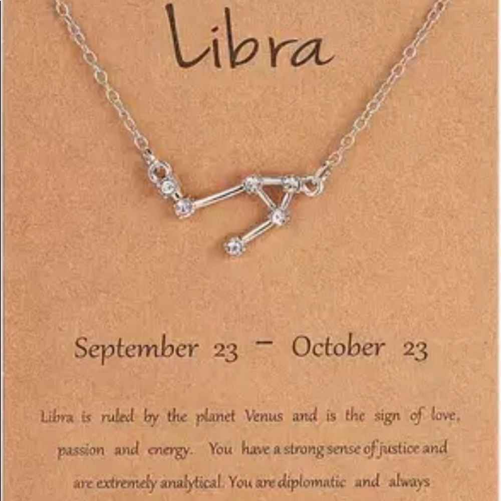 LIBRA CONSTELLATION NECKLACE‎